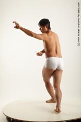 Fighting reference poses of Moses